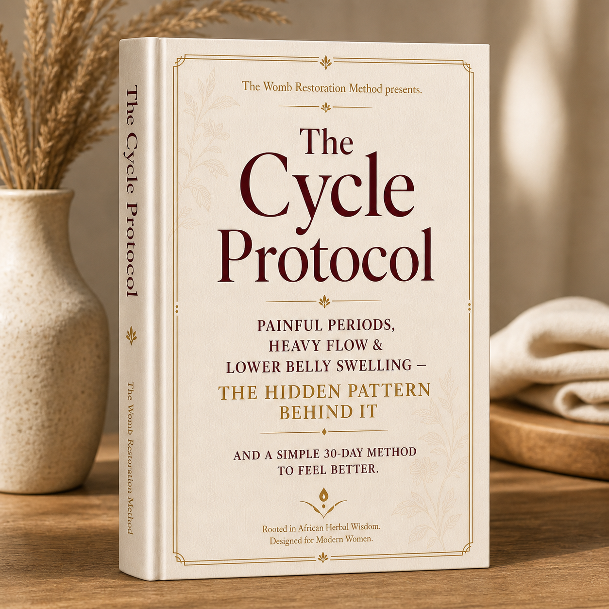 The Cycle Protocol — book mockup