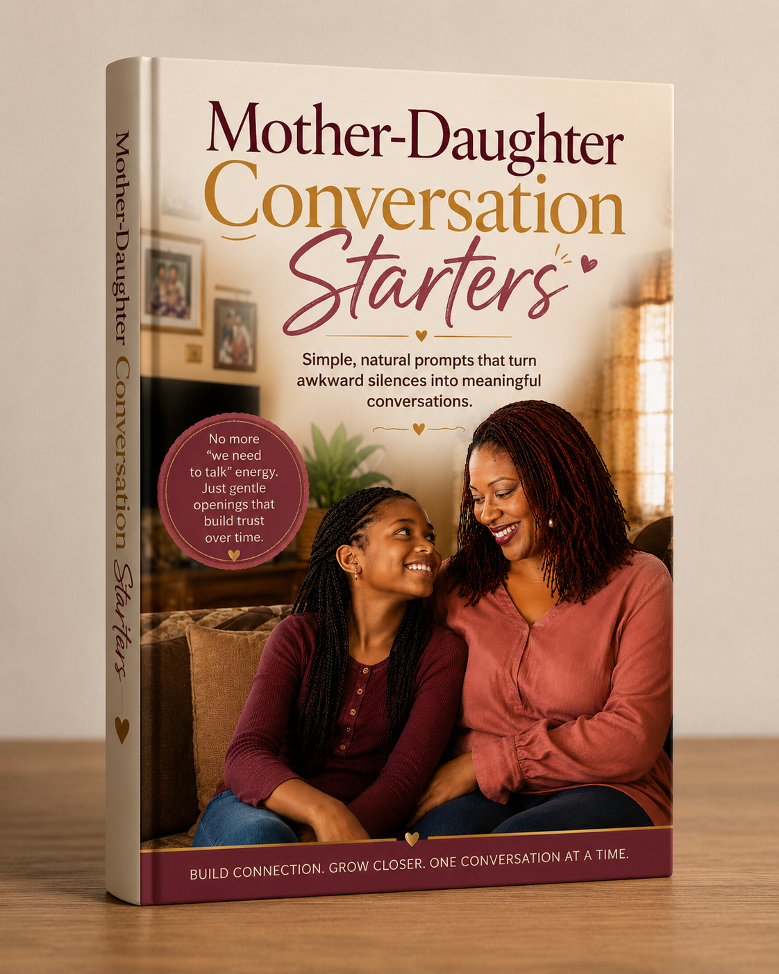 Mother-Daughter Conversation Starters — bonus guide cover